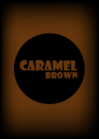 caramel brown in black theme v.2