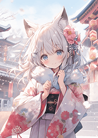 ✨可愛の少女狐狸❤️
