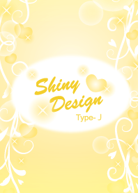 Shiny Design Type-J Yellow heart
