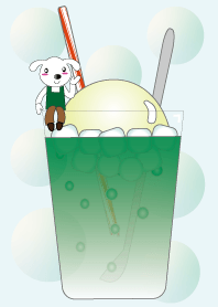 クリームソーダの着せかえ