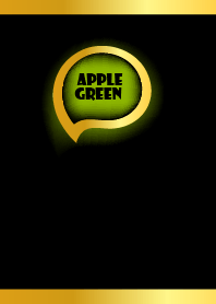 Apple Green Gold Black  Theme