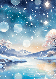 Beautiful real scenery(Winter-643)