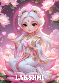 Lakshmi is wealthy, prosperous,