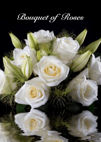 "Bouquet of Roses (White) vol.3" theme