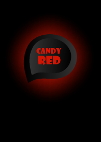 Candy Red Button In Black V.5