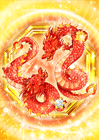 炎のように元気とやる気を上昇 ダブル赤龍