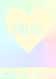 yellow color rainbow  F20