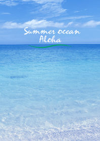 Summer ocean ALOHA 40