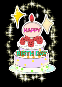 HAPPY BIRTH DAY BLACK