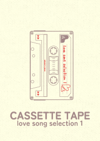 Cassettetape_love Popopy Red