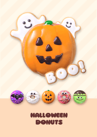 HALLOWEEN DONUTS  - SC Beige 4-1
