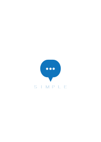 SIMPLE(white blue)V.1604b