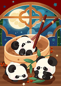 Panda love dimsum