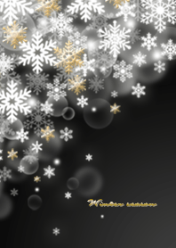 Let's wear adult winter (black) *