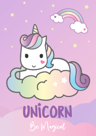 Cute Unicorn Pastel colors