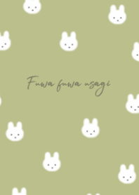 Fuwafuwa rabbit (pistachio)