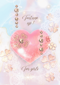 *Luck up with yurufuwa heart and clover*