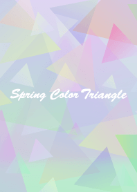 Spring color triangle