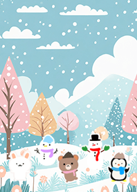 Kawaii scandinavian style(Winter-633)