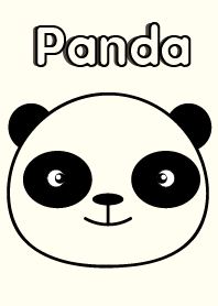 simple I love Cute Panda theme