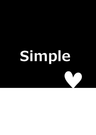 Two tone color and white heart from J