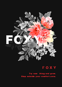 大人花柄/FOXY