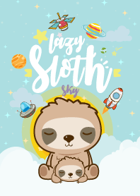 Sloth Lazy Galaxy Sky