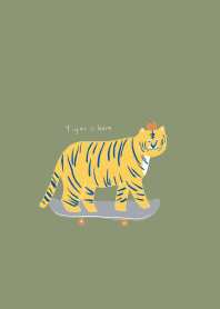 Tiger is here