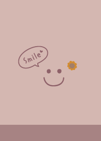 向日葵 微笑 <暗淡粉紅色>