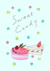 Sweet candy Hand drawing Theme