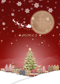 クリスマス北欧風冬景色(ノエル)Ⅱ