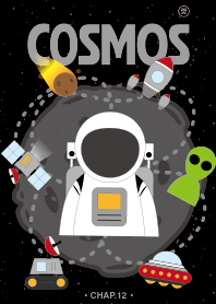 COSMOS CHAP.12 (太空之宇宙浩瀚) 黑白風格