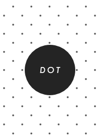 simple and basic dot /white/