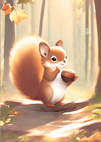 Healing Chestnut Squirrel 2