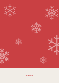 Simple / SNOW / Red