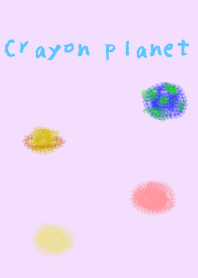Crayon planet