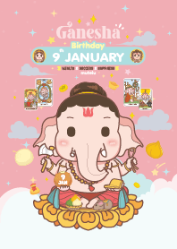 Ganesha x January 9 Birthday