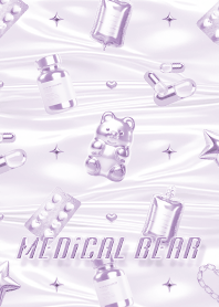 Medi Bear - T Purple 03