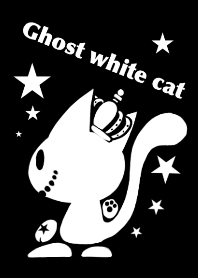 Ghost white cat