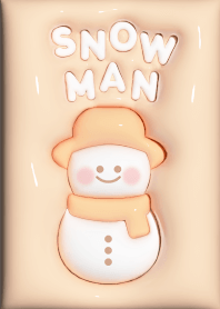 Plump Snowman [orange]