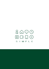 SIMPLE(white green)V.976b