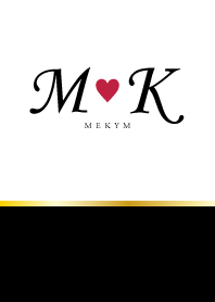 Love Initial M&Kイニシャル 11