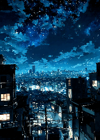 City night stars