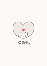 แมว เห็ด [สีเบจ]