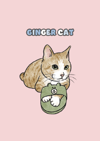 gingercat6 / baby pink