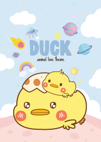 Duck Kawaii Blue