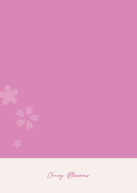 Simple / Cherry Blossoms / Purple ver.