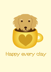 黃金獵犬咖啡杯