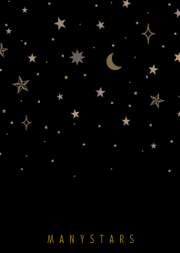 MANY STARS-BLACK 17