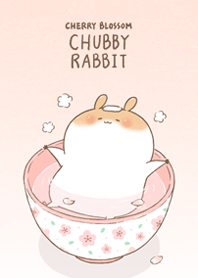 Chubby Rabbit-Cherry Blossom